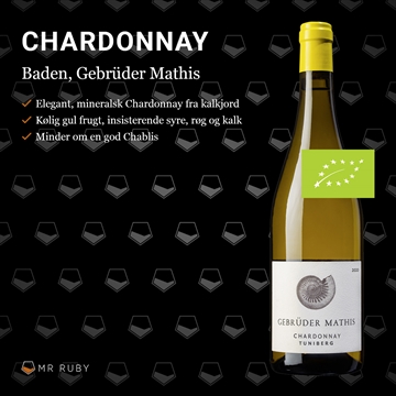 2023 Chardonnay, Gebrüder Mathis, Baden, Tyskland